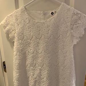 White Floral Lace Dress from Italy!🇮🇹😍